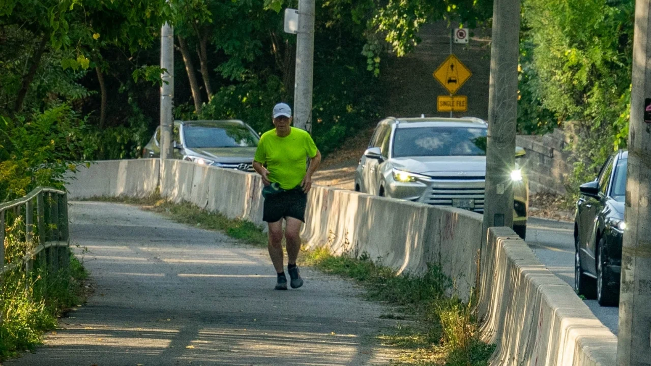 Fred training for the marathon